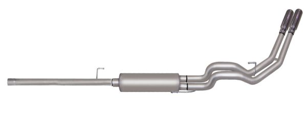 Gibson 11-14 Ford F-150 SVT Raptor 6.2L 2.5in Cat-Back Dual Sport Exhaust - Stainless Sale