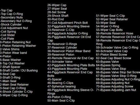 King Shocks Smooth Res Assembly 2.0 PR 7in Long 2.0in OD Snap Ring Groove Both Ends Discount