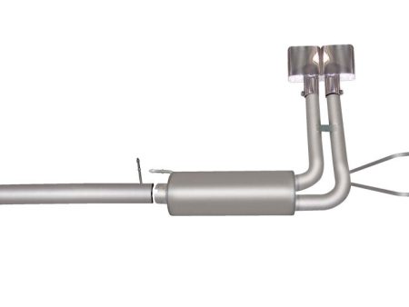 Gibson 06-08 Dodge Ram 1500 Laramie 5.7L 2.5in Cat-Back Super Truck Exhaust - Stainless For Discount