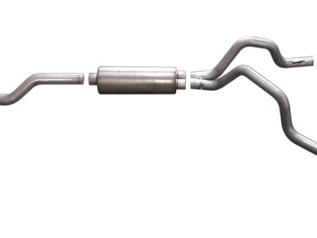 Gibson 07-09 Chevrolet Silverado 2500 HD LT 6.0L 3in Cat-Back Dual Extreme Exhaust - Stainless For Discount