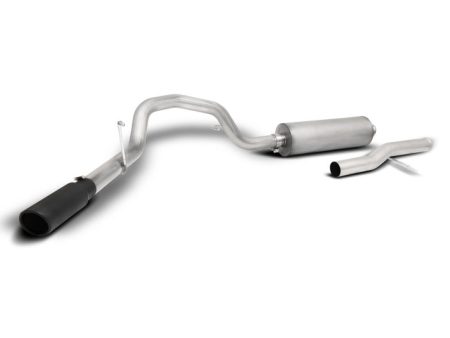 Gibson 21-22 Chevy Suburban 5.3L 3in Cat-Back Single Exhaust System Stainless - Black Elite For Discount