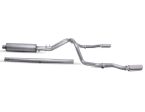 Gibson 19-22 GMC Sierra 1500 Denali 5.3L 3in 2.5in Cat-Back Dual Split Exhaust - Stainless Online now