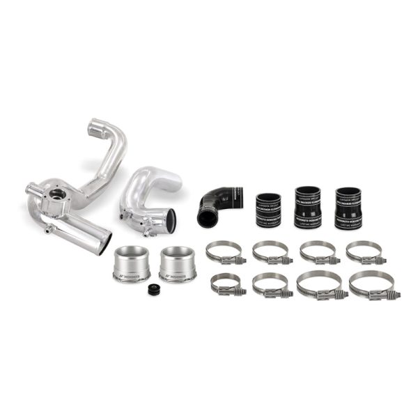 Mishimoto 21+ Bronco 2.3L Intercooler Pipe Kit Polished Hot on Sale