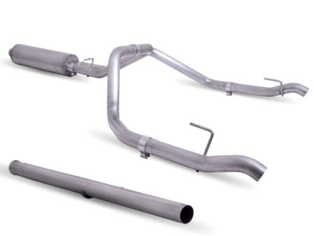 Gibson 19-24 GMC Sierra 1500 Denali 6.2L 3in 2.5in Cat-Back Dual Split Exhaust - Stainless on Sale