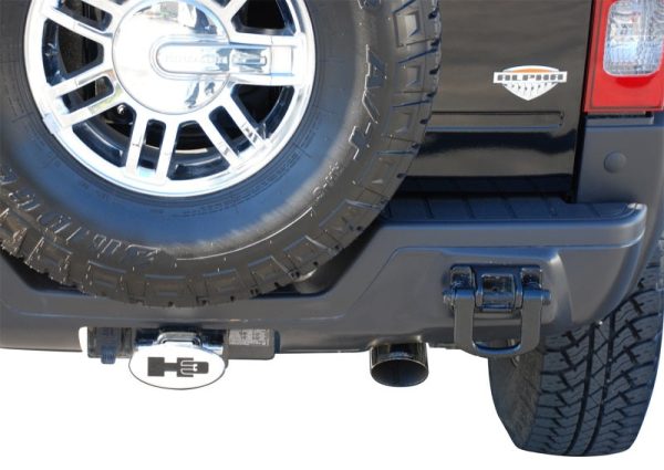 Gibson 08-10 Hummer H3 Alpha 5.3L 3in Cat-Back Single Exhaust - Stainless Cheap