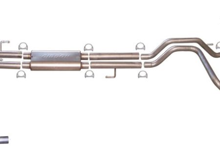 Gibson 07-09 Toyota Tundra SR5 4.7L 2.5in Cat-Back Dual Extreme Exhaust - Black Elite Hot on Sale