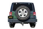 Gibson 07-17 Jeep Wrangler JK Sport 3.8L 2.5in Cat-Back Dual Extreme Exhaust - Black Elite (Ceramic) For Sale