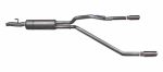 Gibson 11-13 Ford F-150 King Ranch 5.0L 3in 2.5in Cat-Back Dual Split Exhaust - Stainless on Sale