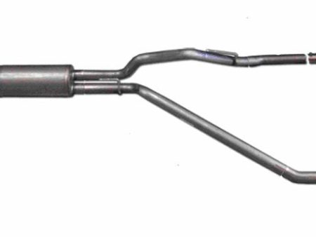 Gibson 11-13 Ford F-150 King Ranch 5.0L 3in 2.5in Cat-Back Dual Split Exhaust - Stainless on Sale