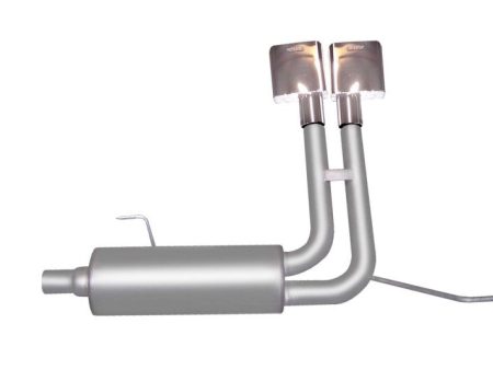 Gibson 05-08 Ford F-150 King Ranch 5.4L 2.5in Cat-Back Super Truck Exhaust - Stainless Supply