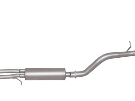 Gibson 96-98 Chevrolet C3500 Cheyenne 5.7L 3in Cat-Back Single Exhaust - Aluminized Supply