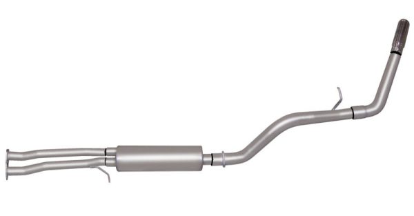 Gibson 96-98 Chevrolet C3500 Cheyenne 5.7L 3in Cat-Back Single Exhaust - Aluminized Supply