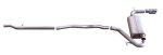 Gibson 11-13 Jeep Patriot Latitude 2.4L 2.25in Cat-Back Single Exhaust - Aluminized Supply