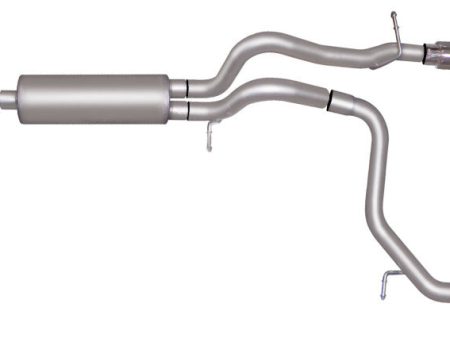 Gibson 07-10 Hummer H3 Base 3.7L 2.5in Cat-Back Dual Split Exhaust - Aluminized For Cheap