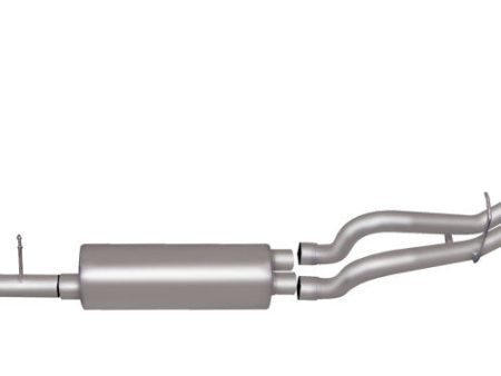 Gibson 96-99 Chevrolet Tahoe LS 5.7L 2.25in Cat-Back Dual Sport Exhaust - Stainless For Sale