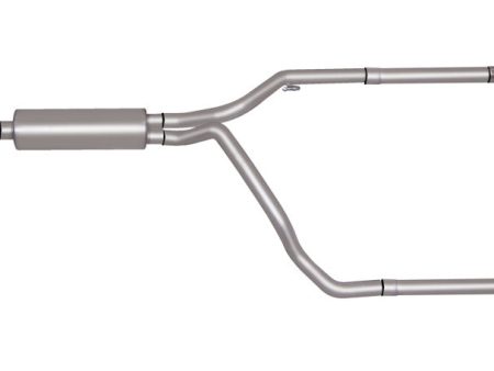 Gibson 04-05 Dodge Ram 1500 SLT 5.7L 2.5in Cat-Back Dual Split Exhaust - Stainless on Sale