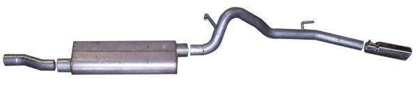 Gibson 07-09 Dodge Nitro R T 4.0L 2.5in Cat-Back Single Exhaust - Stainless Fashion