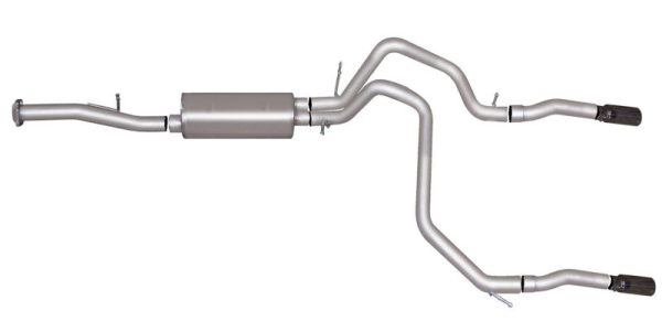 Gibson 07-12 Chevrolet Avalanche LS 5.3L 2.25in Cat-Back Dual Split Exhaust - Aluminized Discount