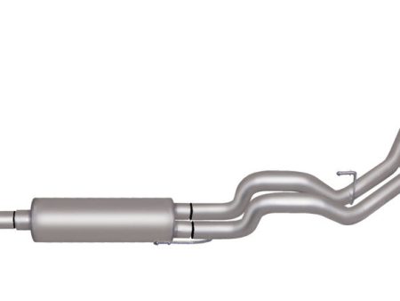 Gibson 04-08 Ford F-150 XL 4.6L 2.5in Cat-Back Dual Sport Exhaust - Aluminized For Cheap