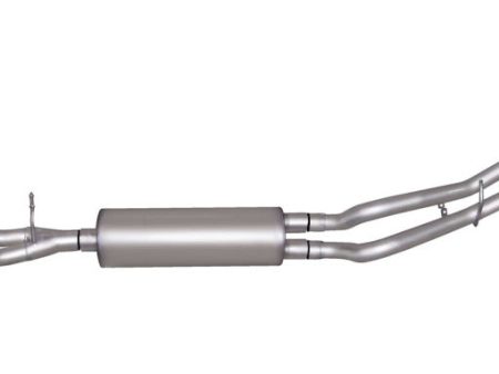 Gibson 96-99 Chevrolet Tahoe LS 4-Door 5.7L 2.25in Cat-Back Dual Sport Exhaust - Stainless Supply