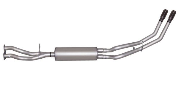 Gibson 96-99 Chevrolet Tahoe LS 4-Door 5.7L 2.25in Cat-Back Dual Sport Exhaust - Stainless Supply