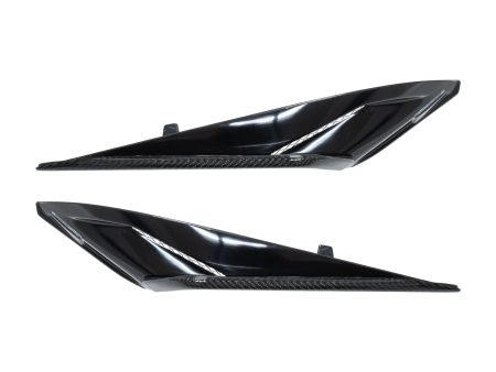 LEXON - Lexus GSF (2016+) Rear Side Splitter For Discount