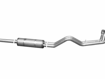 Gibson 87-92 Ford F-150 Custom 4.9L 2.5in Cat-Back Dual Sport Exhaust - Aluminized Fashion