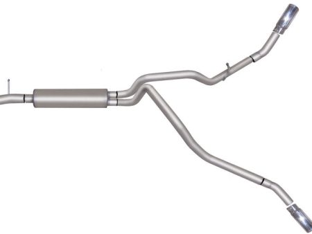 Gibson 08-09 Ford F-250 Super Duty FX4 5.4L 2.5in Cat-Back Dual Extreme Exhaust - Aluminized Online now