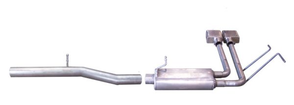 Gibson 14-18 Chevrolet Silverado 1500 LT 5.3L 3in 2.25in Cat-Back Dual Sport Exhaust - Stainless on Sale