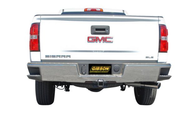 Gibson 14-18 GMC Sierra 1500 Base 5.3L 3.5in Cat-Back Single Exhaust - Aluminized For Sale