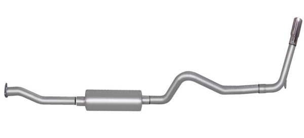 Gibson 98-00 Chevrolet S10 Base 2.2L 2.5in Cat-Back Single Exhaust - Stainless For Cheap