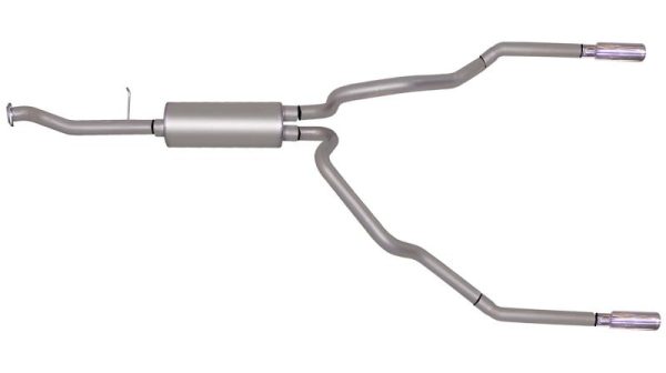 Gibson 99-05 Chevrolet Silverado 1500 Base 4.3L 2.5in Cat-Back Dual Split Exhaust - Stainless Sale