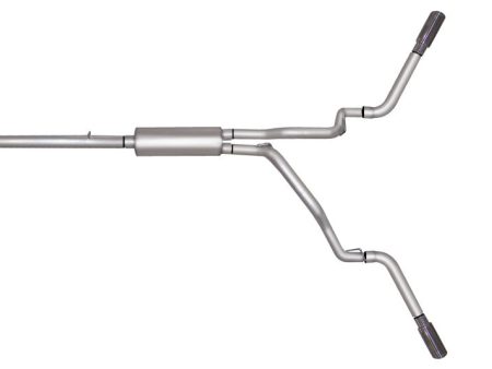 Gibson 05-07 Dodge Dakota Laramie 3.7L 2.5in Cat-Back Dual Extreme Exhaust - Stainless For Cheap