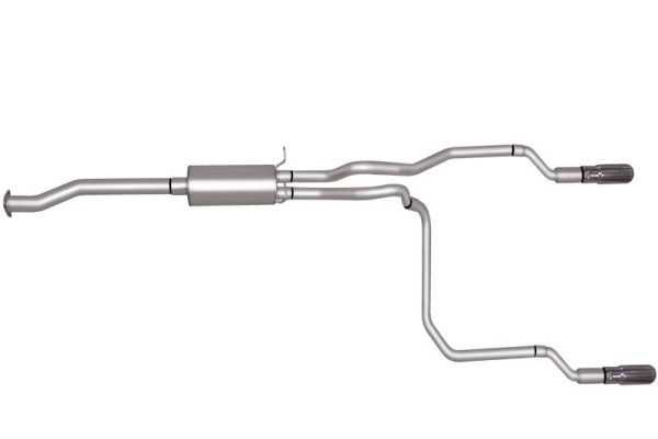 Gibson 96-97 Chevrolet S10 LS 2.2L 1.75in Cat-Back Dual Split Exhaust - Aluminized For Sale