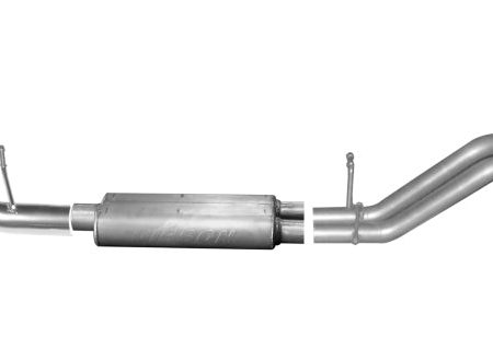 Gibson 15-18 Chevrolet Silverado 1500 LS 5.3L 3in 2.25in Cat-Back Dual Sport Exhaust - Aluminized Online now