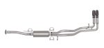 Gibson 15-22 Chevrolet Colorado LT 2.5L 2.25in Cat-Back Dual Sport Exhaust - Aluminized For Discount