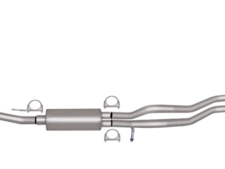 Gibson 15-22 Chevrolet Colorado LT 2.5L 2.25in Cat-Back Dual Sport Exhaust - Aluminized For Discount