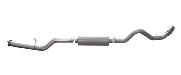 Gibson 07-09 GMC Sierra 2500 HD SLE 6.0L 3.5in Cat-Back Single Exhaust - Stainless on Sale