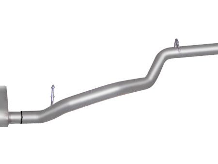 Gibson 00-04 Jeep TJ Sahara 4.0L 2.25in Cat-Back Single Exhaust - Aluminized Online now