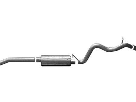 Gibson 00-03 Chevrolet S10 Base 4.3L 2.5in Cat-Back Single Exhaust - Stainless Online Sale