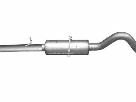 Gibson 03-07 Ford F-250 Super Duty Lariat 6.0L 4in Cat-Back Single Exhaust - Aluminized Hot on Sale