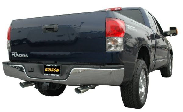 Gibson 07-19 Toyota Tundra Limited 5.7L 2.5in Cat-Back Dual Split Exhaust - Stainless Supply