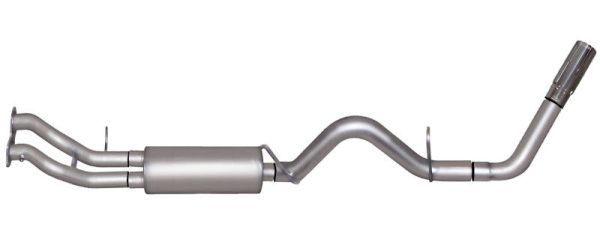 Gibson 96-99 Chevrolet Tahoe LS 5.7L 3in Cat-Back Single Exhaust - Stainless For Discount