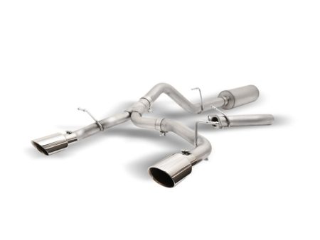 Gibson 21-22 Ford Bronco 4DR Cat-Back Dual Split Exhaust - Stainless For Discount