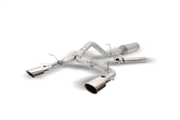 Gibson 21-22 Ford Bronco 4DR Cat-Back Dual Split Exhaust - Stainless For Discount