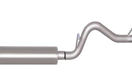 Gibson 07-10 Hummer H3 Base 3.7L 2.5in Cat-Back Single Exhaust - Aluminized Fashion