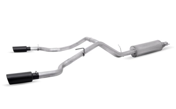 Gibson 19-22 Ford Ranger Lariat 2.3L 2.5in Cat-Back Dual Sport Exhaust - Black Elite Online