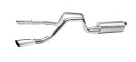 Gibson 98-00 Chevrolet S10 Base 2.2L 1.75in Cat-Back Dual Split Exhaust - Aluminized Fashion