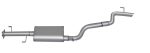 Gibson 07-14 Toyota FJ Cruiser Base 4.0L 2.5in Cat-Back Single Exhaust - Aluminized Sale