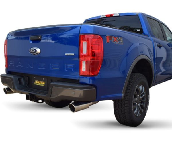 Gibson 19-22 Ford Ranger Lariat 2.3L 2.5in Cat-Back Dual Sport Exhaust - Stainless Cheap